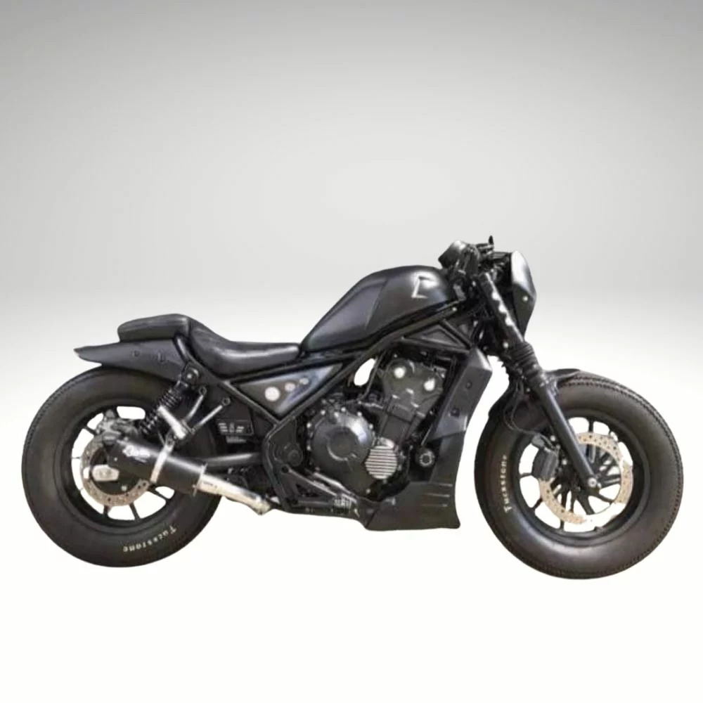 特別セール品 DAYTONA デイトナ バイク用 マフラー レブル250 ABS S Edition メガホンタイプマフラー ブラックエンド 16982 