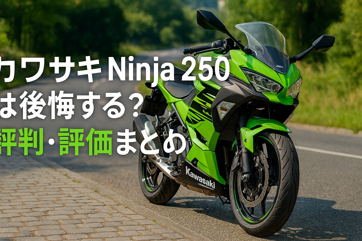 【知らないと後悔】カワサキ Ninja 250は後悔する？評判・評価まとめ｜価格・実用・楽しさの黄金バランス【2025年版】