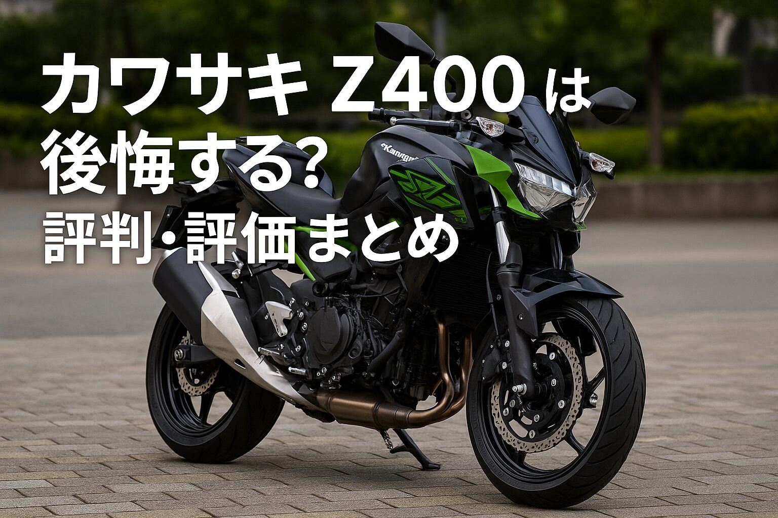 【知らないと後悔】カワサキ Z400は後悔する？評判・評価まとめ｜軽量ネイキッドで日常もスポーツも楽しめる万能モデル【2025年版】