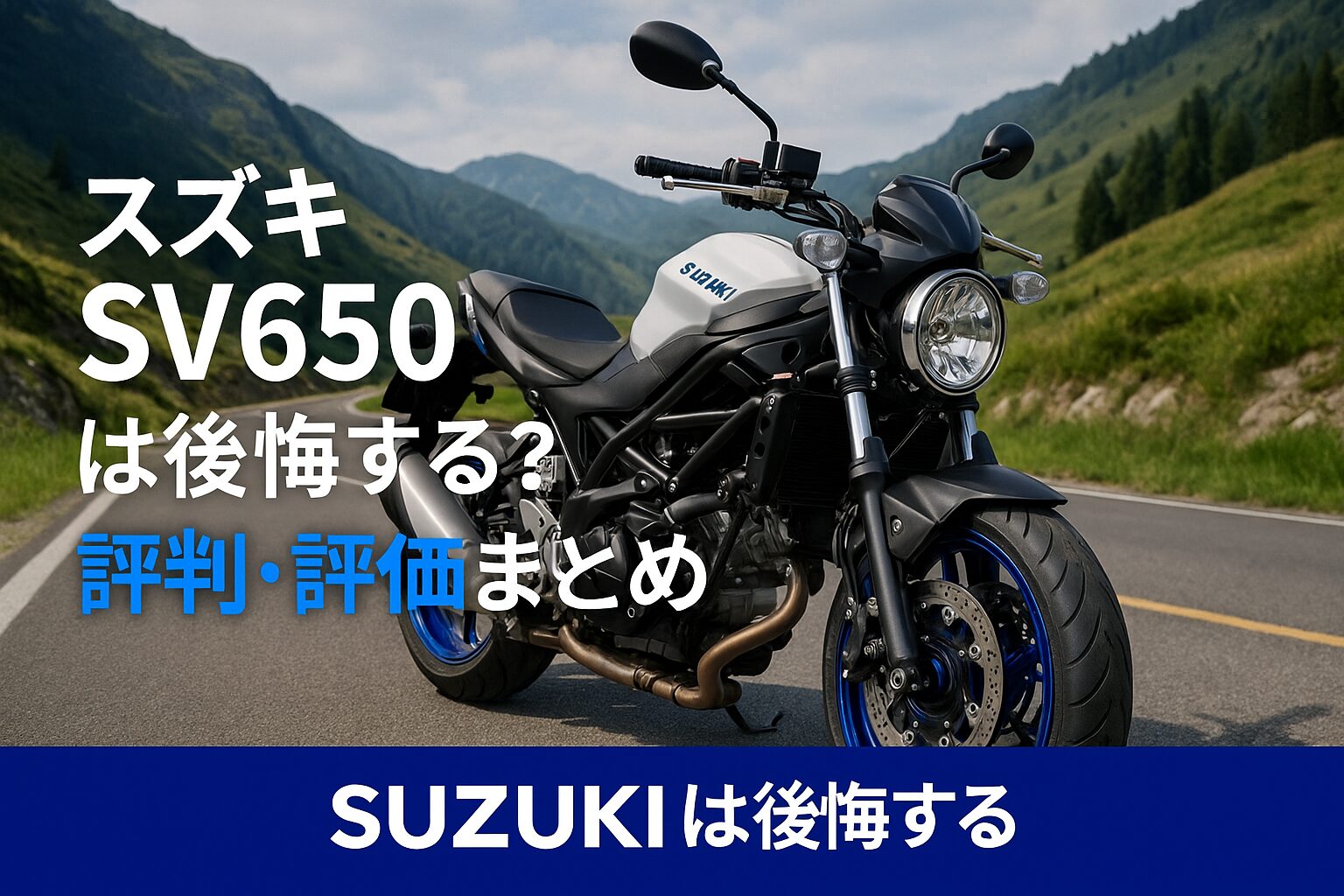 【知らないと後悔】スズキ SV650は後悔する？評判・評価まとめ｜Vツインの鼓動と万能ネイキッド【2025年版】