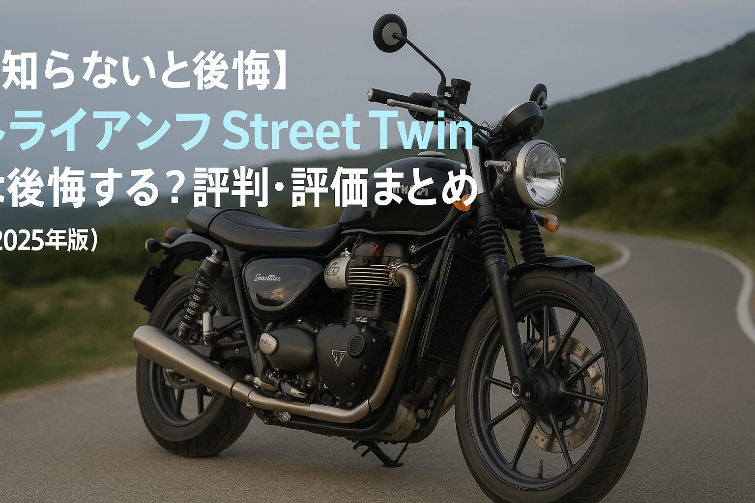 【知らないと後悔】Triumph Street Twinは後悔する？評判・評価まとめ｜クラシックモダンの完成度【2025年版】