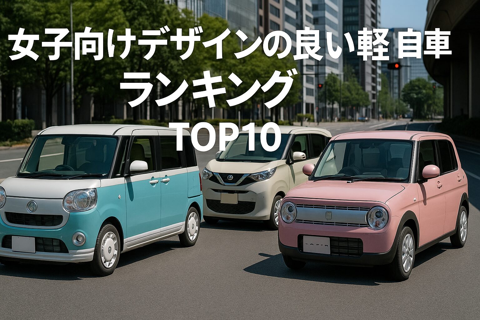 【女性必見】かわいい＆おしゃれな軽自動車ランキング｜女子向けおすすめ車種まとめ【2025年】