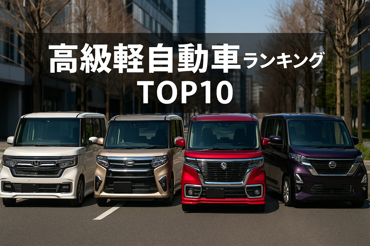 【知らないと後悔】高級軽自動車ランキングTOP10｜上質で快適なおすすめモデル【2025年版】