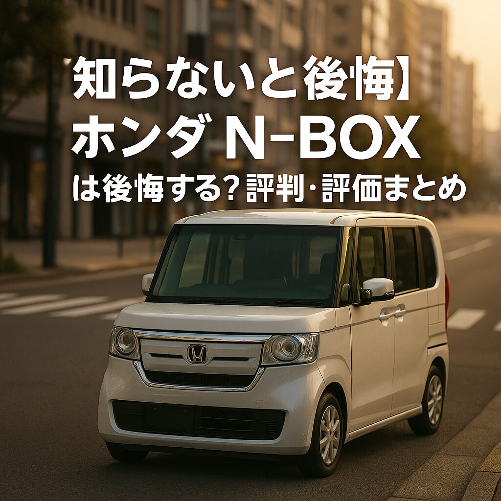 【知らないと後悔】ホンダ N-BOX は後悔する？評判・評価まとめ｜“上質な乗り心地×広い室内”のスーパーハイト【2025年版】