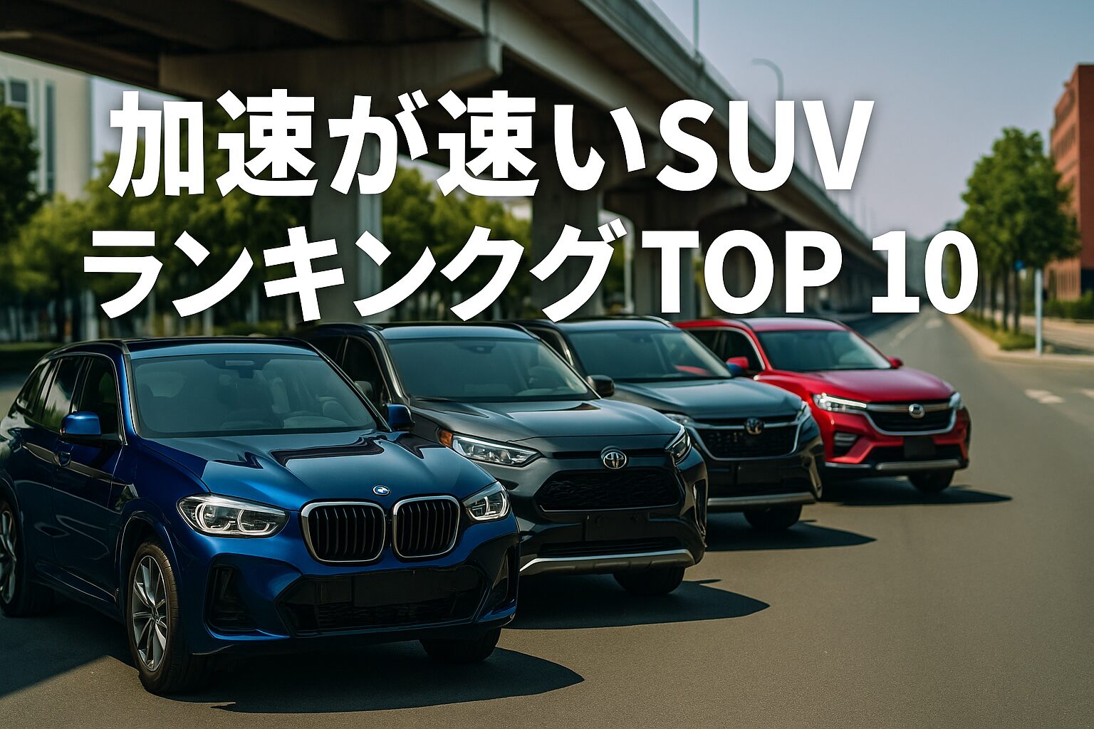 【知らないと後悔】加速が速いSUVランキングTOP10｜国産＆現実的に買えるパワーSUV【2025年版】