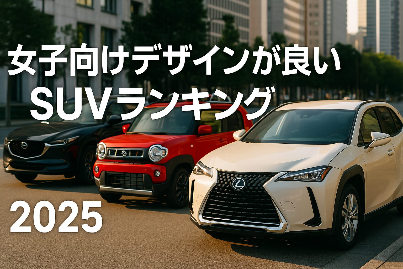 【知らないと後悔】女子向けデザインが良いSUVランキングTOP10｜おしゃれで運転しやすい人気モデル【2025年版】