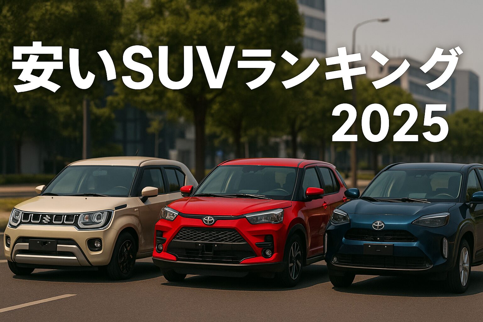 【知らないと後悔】安いSUVランキングTOP10｜コスパ重視で選ぶ人気モデル【2025年版】