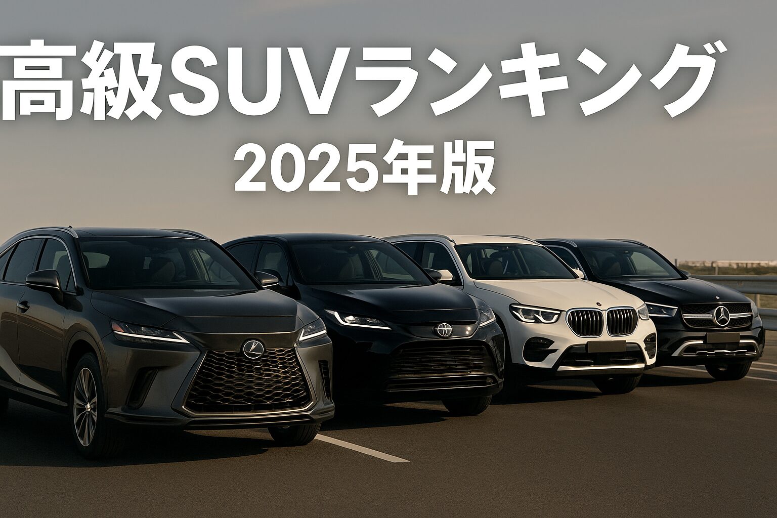 【知らないと後悔】高級SUVランキングTOP10｜贅沢と実用を兼ね備えた人気モデル【2025年版】