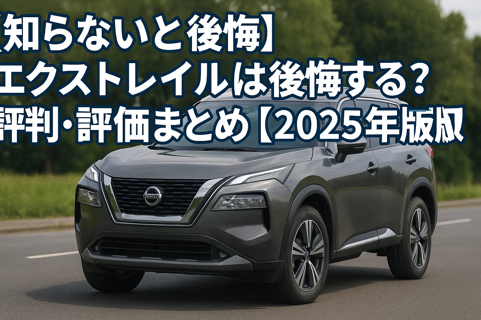 【知らないと後悔】日産 エクストレイルは後悔する？評判・評価まとめ｜e-POWER×電動4WDの先進SUV【2025年版】