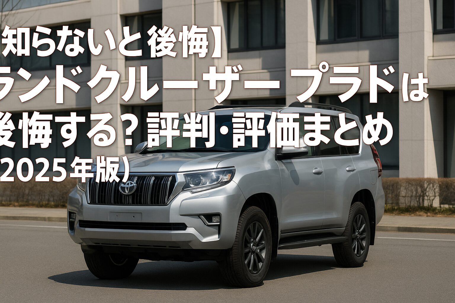 【2025年版】トヨタ ランドクルーザープラドの評判は？後悔する人の共通点とゴルフバッグ何セット入るか徹底チェック！